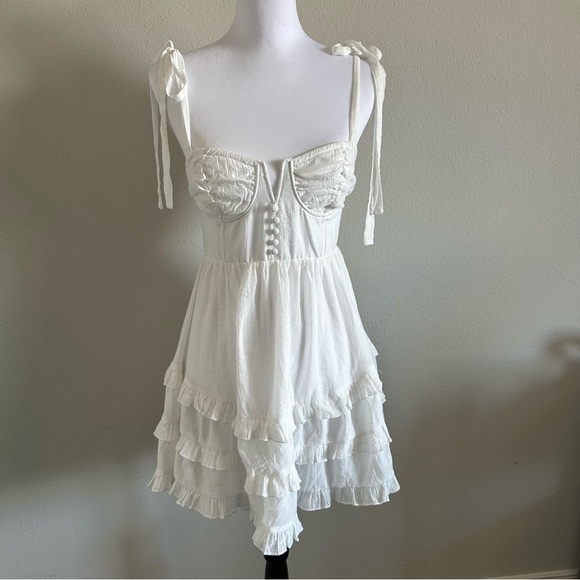 Hello Molly ANGEL AMONG US DRESS WHITE - Picture 3 of 9